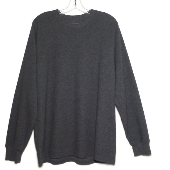 L.L.Bean Men's Crewneck Sweater Gray Medium - Picture 3 of 8